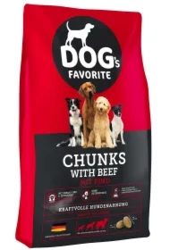 Sucha karma, dla psów dorosłych, wołowina