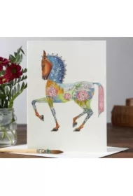 Karnet A022 B6 + koperta Koń