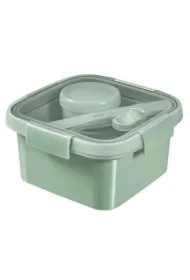 Curver pojemnik na żywność kwadratowy lunch kit zielony