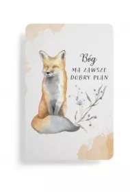 Magnes na lodówkę - Bóg ma zawsze dobry plan