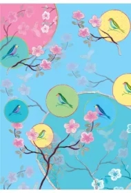 Karnet B6 + koperta Ptaki na drzewie MO5092