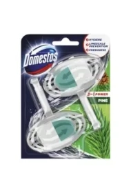 Kostka toaletowa do WC 3W1 Power Koszyk Duo Sosna