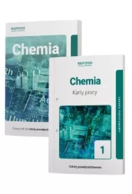 Chemia 1. Podręcznik i karty pracy. Szkoły ponadpodstawowe. Zakres podstawowy