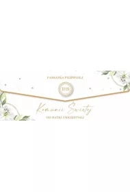 Karnet Komunia od Matki Chrzestnej