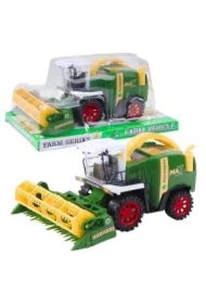 Kombajn zbożowy rolniczy Heder napęd zielony