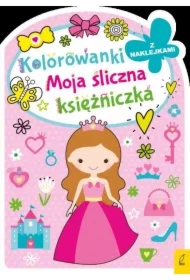 Kolorowanka z wykrojnikiem. Moja śliczna księżniczka