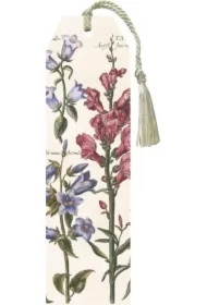 Zakładka 144 ze wstążką Niebieskie kwiaty