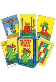 Gummy Bears Tarot, karty do wróżenia w metalowym pudełku