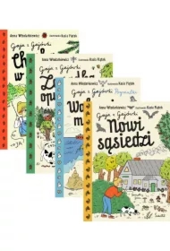 Pakiet Gaja z Gajówki. Tomy 1-4: Chatka w sercu lasu, Zagadka opuszczonej wsi, Wakacyjna misja, Nowi sąsiedzi