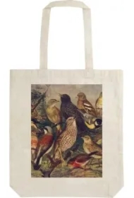 Torba bawełniana STBAG 69 Ptaki Szoperka na zakupy