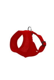 Szelki, dla psa, czerwone, siatka i poliester, XS, ob.szyi 26cm/ob.klatki 29-36cm