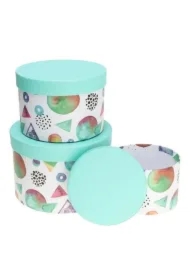 Pudełko Flower Box 3 szt zielony