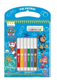 Psi Patrol. Ulubione kolorowanki 3. Kolorowa akcja pod wodą