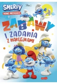 Zabawy i zadania z naklejkami. Smerfy. Nowe przygody