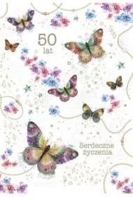 Kartka okolicznościowa Urodziny 50