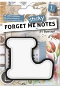 Фото - Папір KART Forget me sticky. Notes  samoprzylepne litera L 