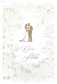 Karnet Ślub laser KP-283