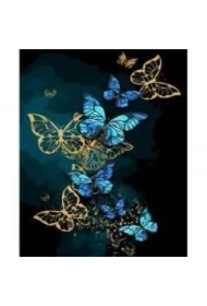 Malowanie po numerach - Motyle