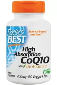 Koenzym Q10 200 mg i Piperyna BioPerine - Vegan Suplement diety