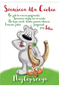 Karnet Happy B6 + koperta wzór nr 09