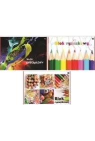 Blok rysunkowy A4 Economy