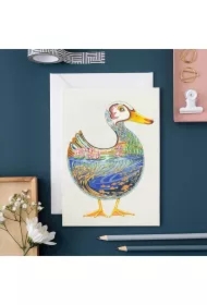 Karnet A145 B6 + koperta Kaczka