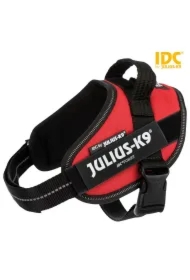 Szelki Julius-K9, Mini/M: 49&ndash;67 cm/22 mm, czerwone