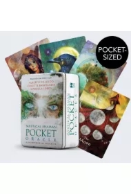 Mystical Shaman Pocket Oracle, karty do wróżenia w metalowym pudełku