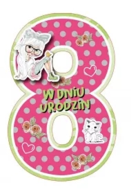 Karnet Urodziny 8