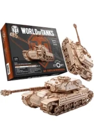 Puzzle Drewniane 3D - Czołg Bat.-Chaitllon
