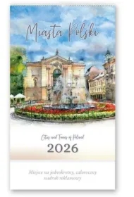Kalendarz 2026 reklamowy Miasta Polski