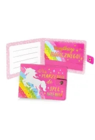 Portfelik Na marzenia do spełnienia jednorożec