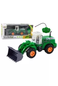 Koparka zdalnie sterowana zielona