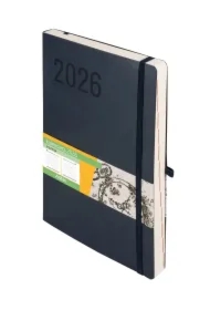 Kalendarz 2026 B5 Impresja granatowy DNS