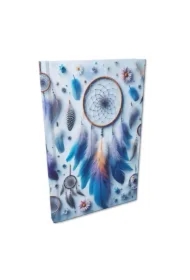 Notes A5 w kratkę Soft Touch Łapacze Blue