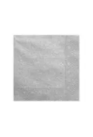 Serwetki trójwarstwowe srebrne