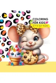 Kolorowanka 140x140 Myszka