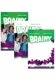 Brainy. Książka ucznia, zeszyt ćwiczeń i zeszyt przedmiotowy do języka angielskiego dla klasy 7 szkoły podstawowej