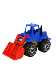 Ładowacz czołowy 30cm niebiesko-czerwony