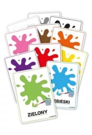 Plansze edukacyjne A4 - Kolory 11 kart