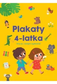 Plakaty 4-latka. Uczę się i rozwijam wyobraźnię!