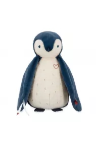 Szumiąca przytulanka z rejestratorem głosu i detektorem płaczu Pingwinek 25 cm w pudełku kolekcja Complices