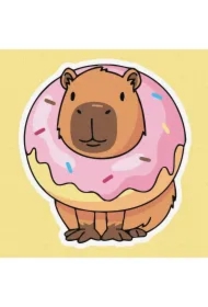 Malowanie po numerach - Słodka kapibara Kids