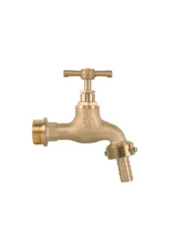 Kran mosiężny z zaworem gz 3/4" x gz 3/4" na wąż 13mm