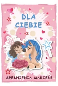 Karnet urodziny dziewczynka