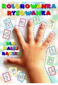 Kolorowanka rysowanka dla małej rączki