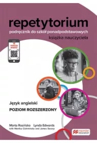 Repetytorium. Podręcznik do szkół ponadpodstawowych. Język angielski. Poziom rozszerzony. Książka nauczyciela