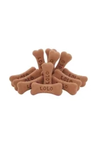 Ciastka dla psa kości M czekoladowe