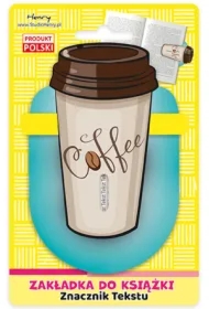 Zakładka znacznik tekstu Coffee