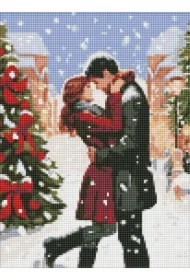 Diamentowa mozaika bez ramy - Zimowy romans